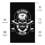 CK5 Garage Wall Flag