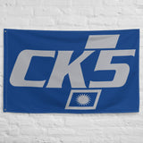 CK5 Badge Horizontal Wall Flag