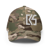 CK5 3D Puff Embroidered Edge Structured Twill Cap