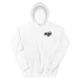 Rolling Classic Dog Dish Hubcap Hooded Sweatshirt (two sided design)