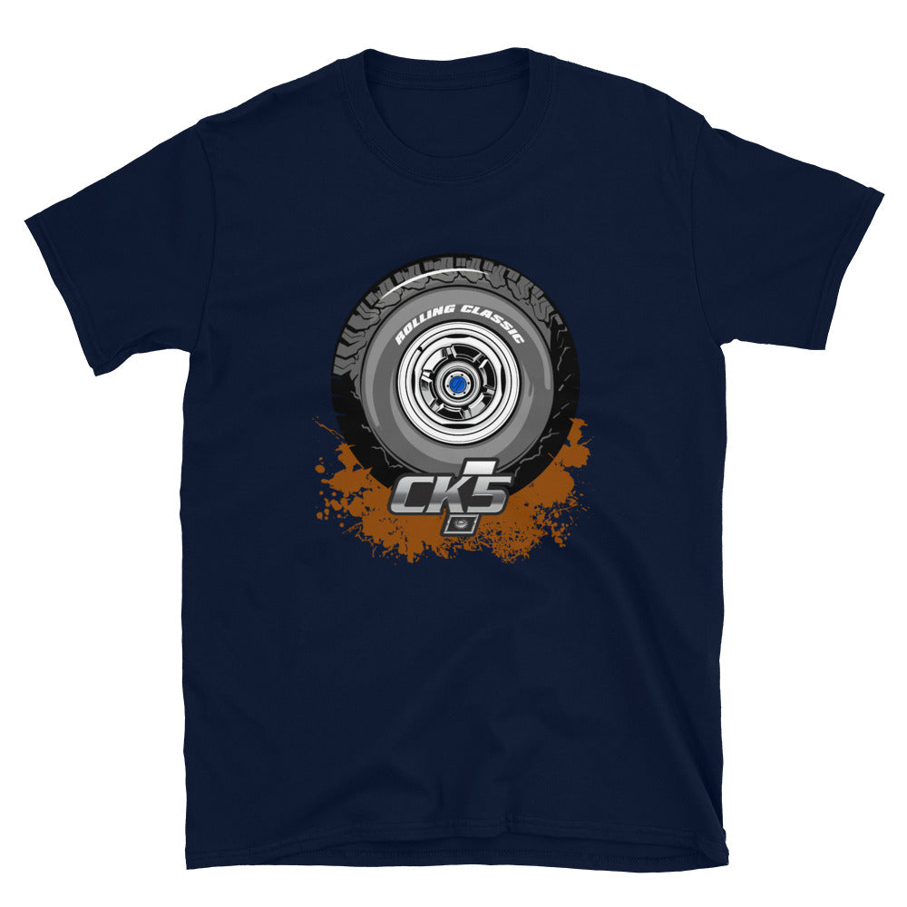 Rolling Classic Dog Dish Hubcap T-Shirt