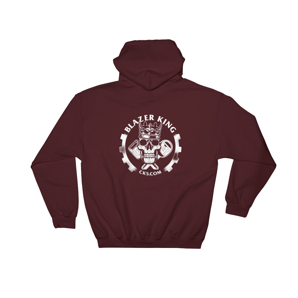 CK5 BLAZER KING Hooded Sweatshirt (two sided design)