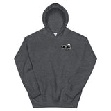 Rolling Classic Dog Dish Hubcap Hooded Sweatshirt (two sided design)