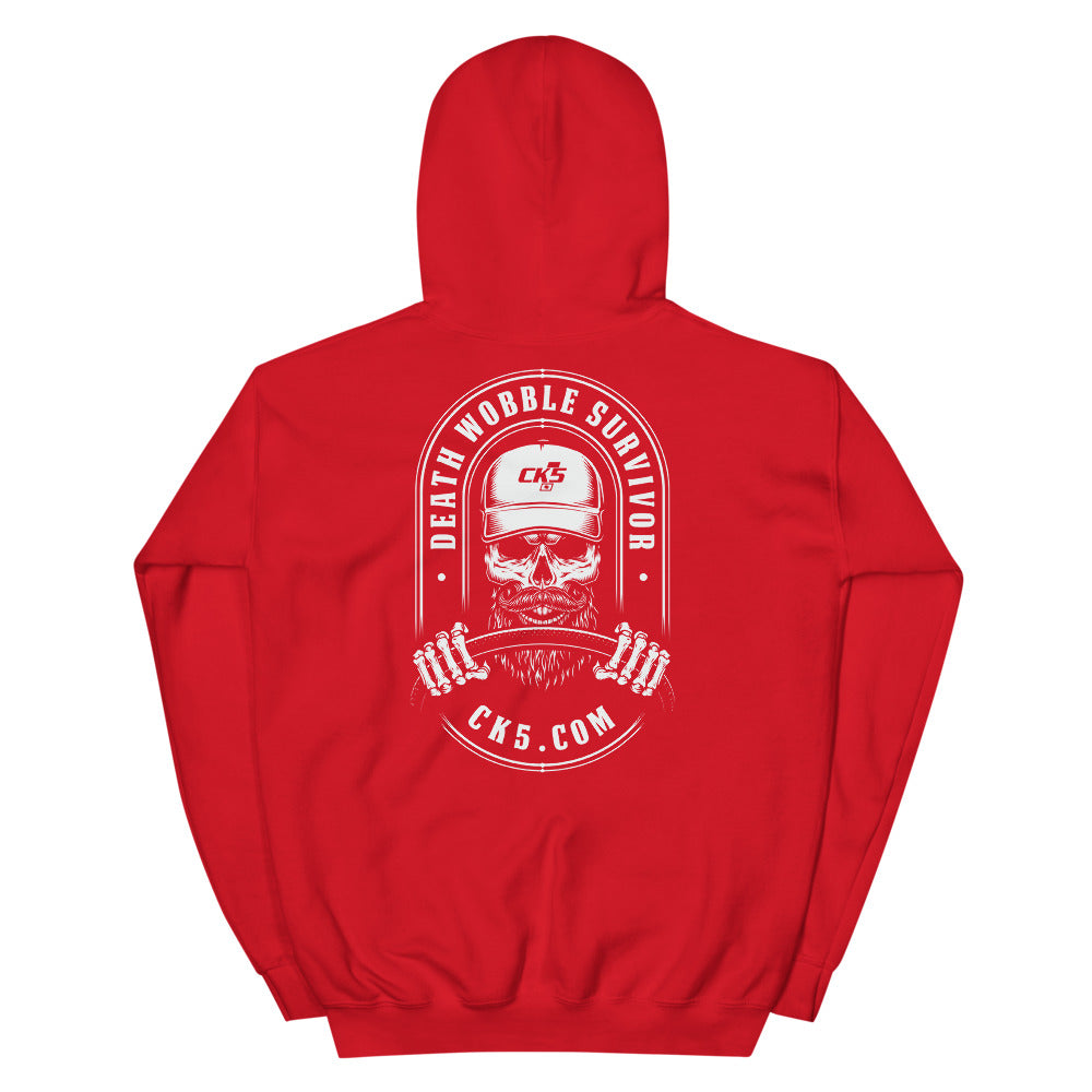 Death Wobble Survivor Hooded Sweatshirt (two sided design)