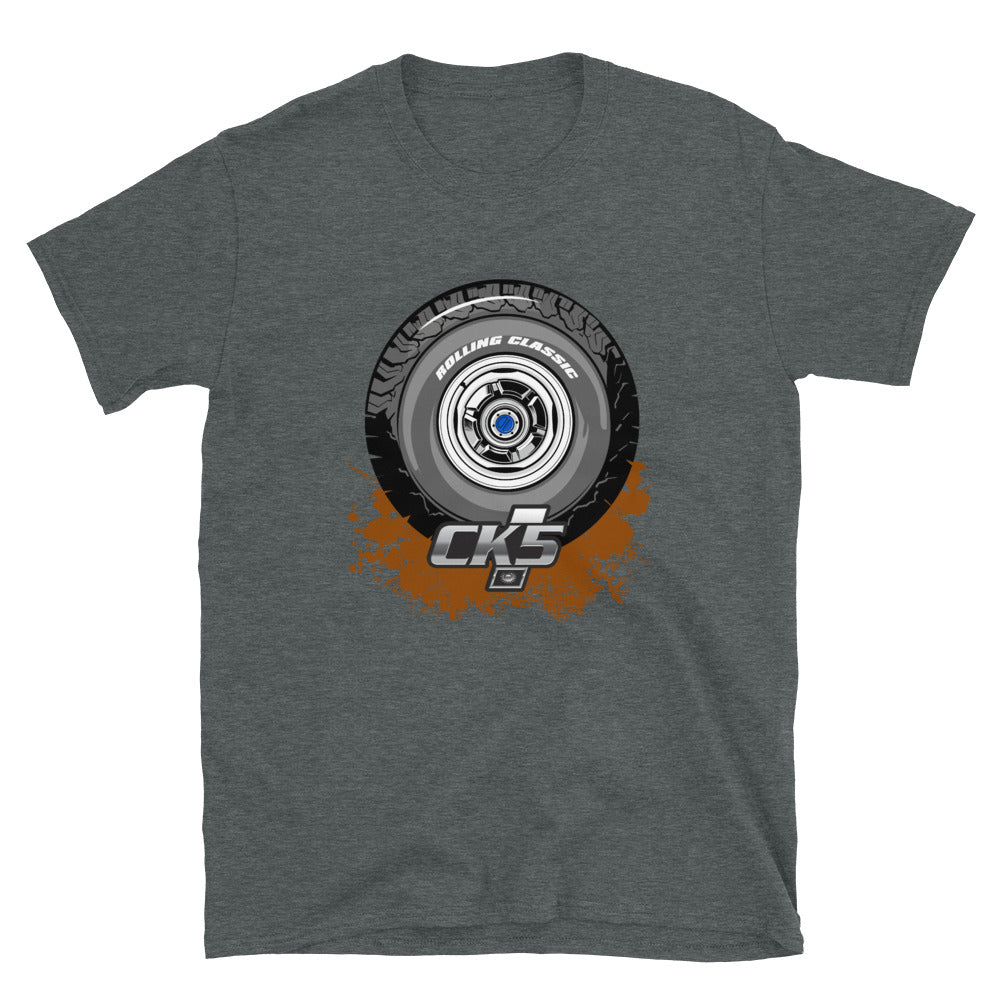 Rolling Classic Dog Dish Hubcap T-Shirt