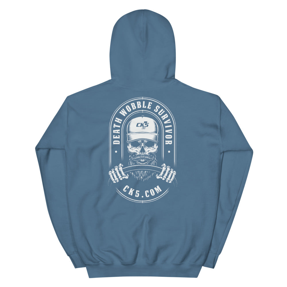 Death Wobble Survivor Hooded Sweatshirt (two sided design)