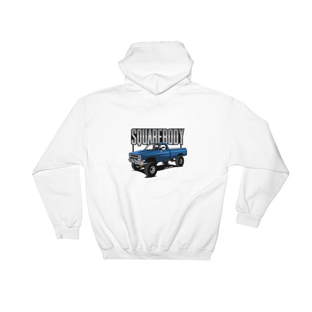 CK5 Squarebody K30 Hooded Sweatshirt (two sided design)