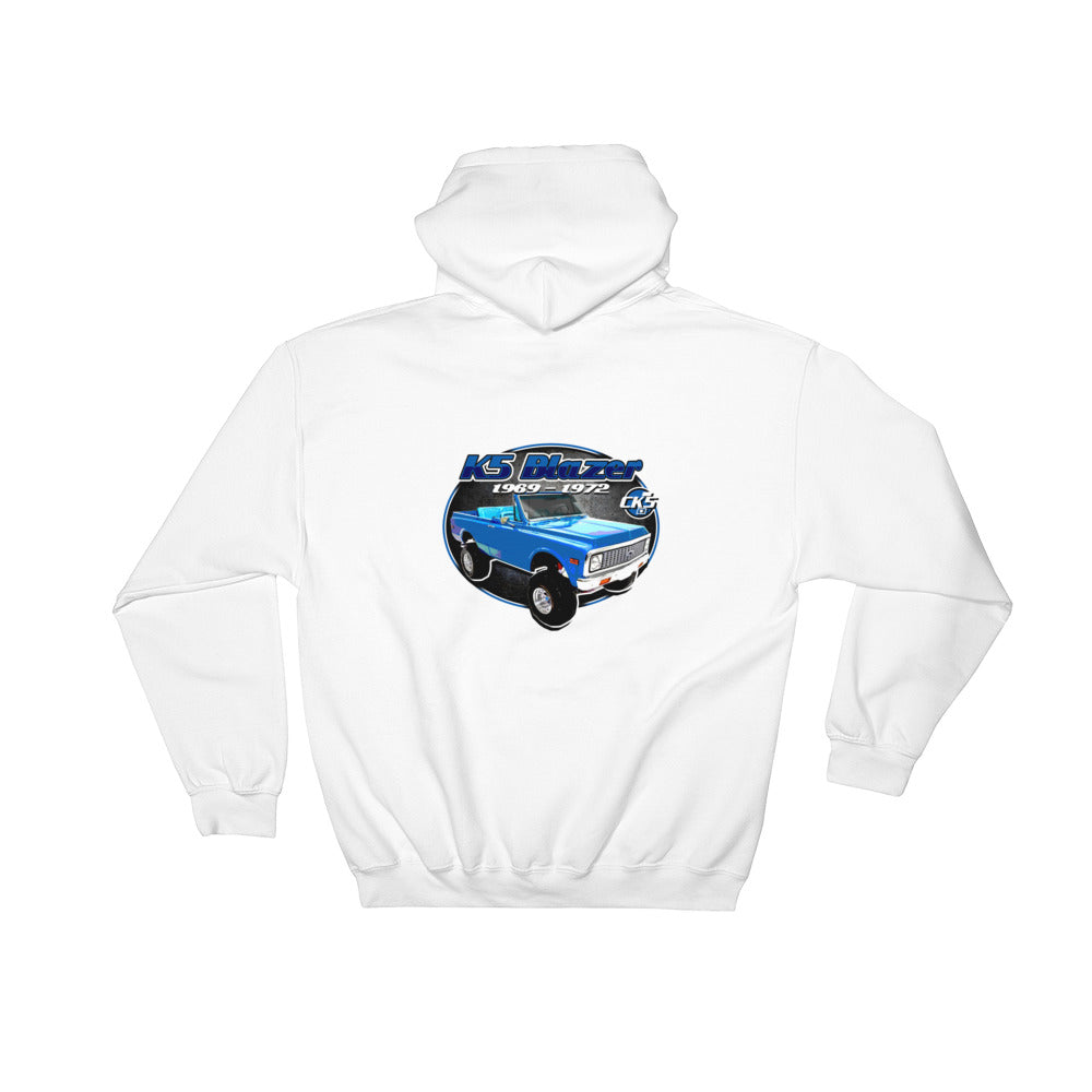 CK5 1969-72 K5 Blazer Hooded Sweatshirt (two sided design)