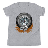Rolling Classic Rally Wheel Youth T-Shirt