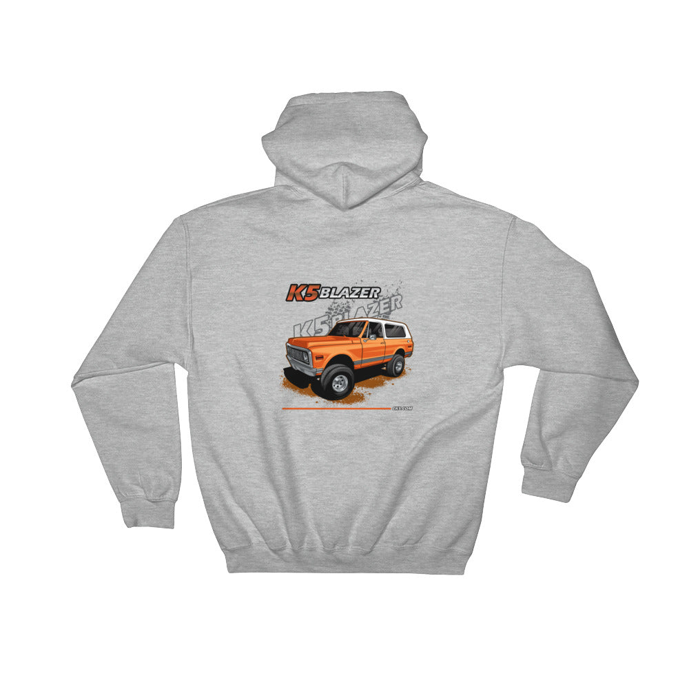 1972 K5 Blazer 4x4 hoodie (two sided design)
