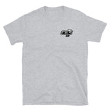 Rolling Classic Rally Wheel T-Shirt (two sided design)