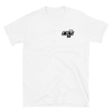 Rolling Classic Rally Wheel T-Shirt (two sided design)