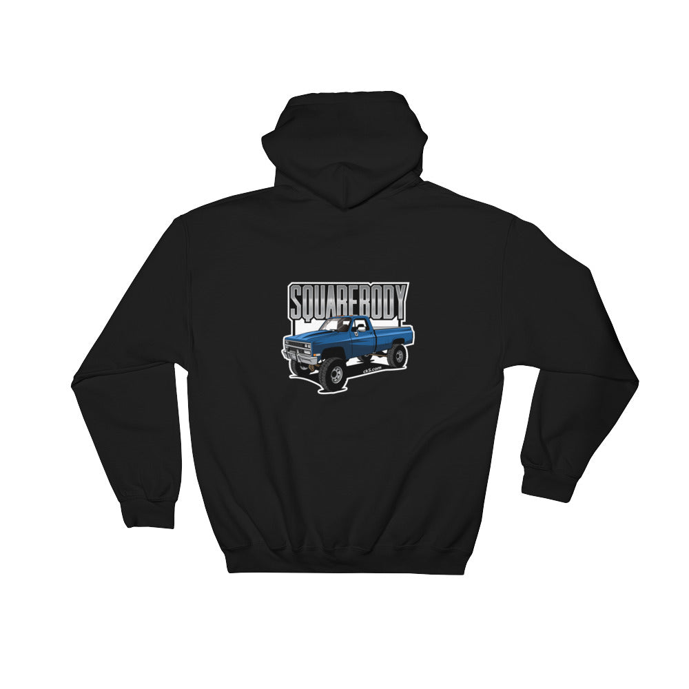 CK5 Squarebody K30 Hooded Sweatshirt (two sided design)