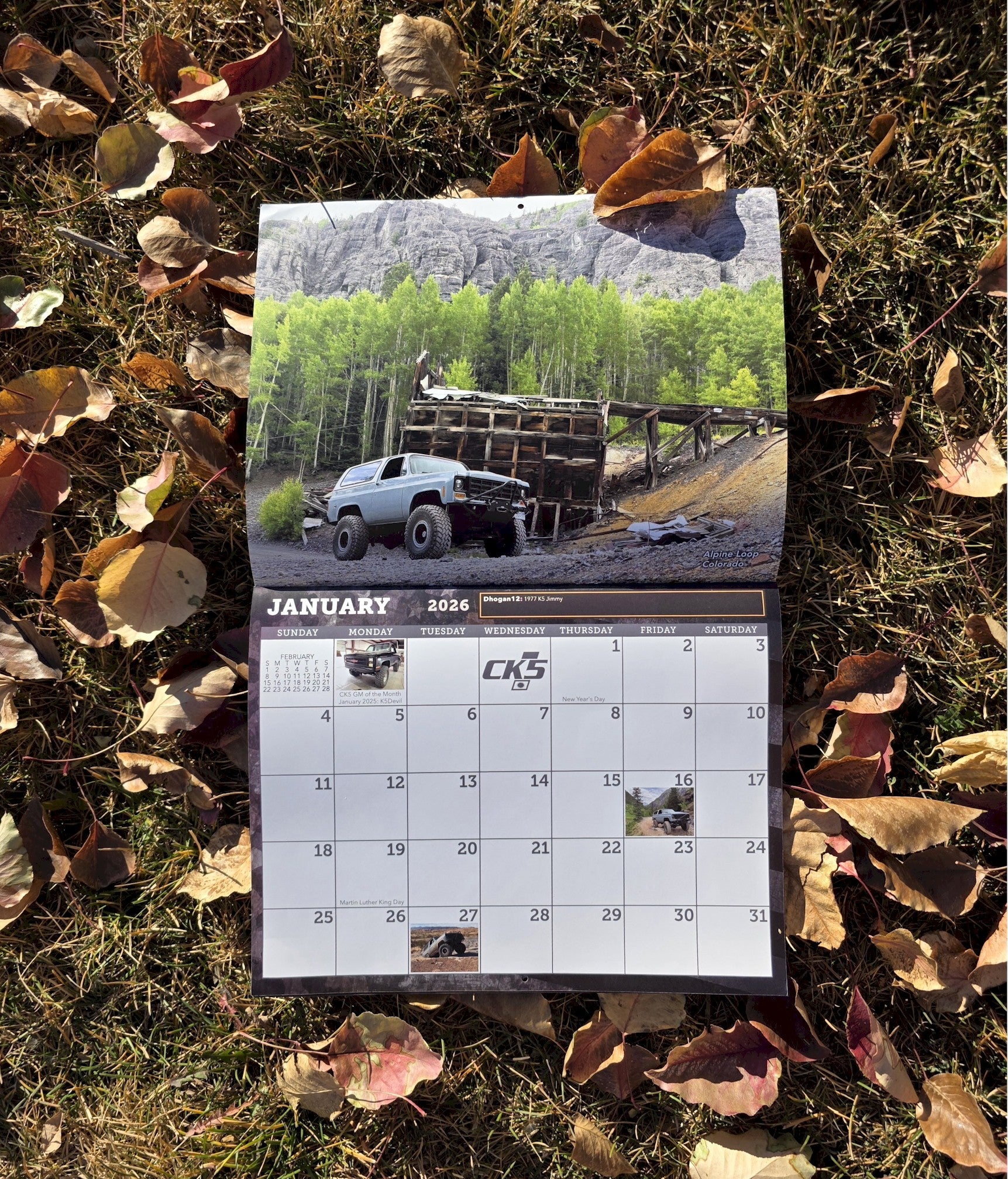 CK5 2026 Calendar