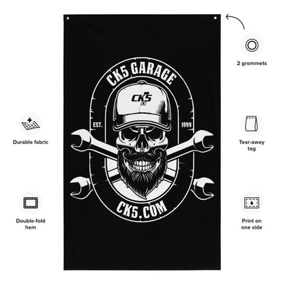 CK5 Garage Wall Flag