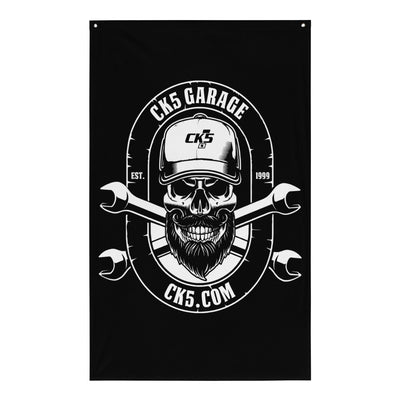 CK5 Garage Wall Flag