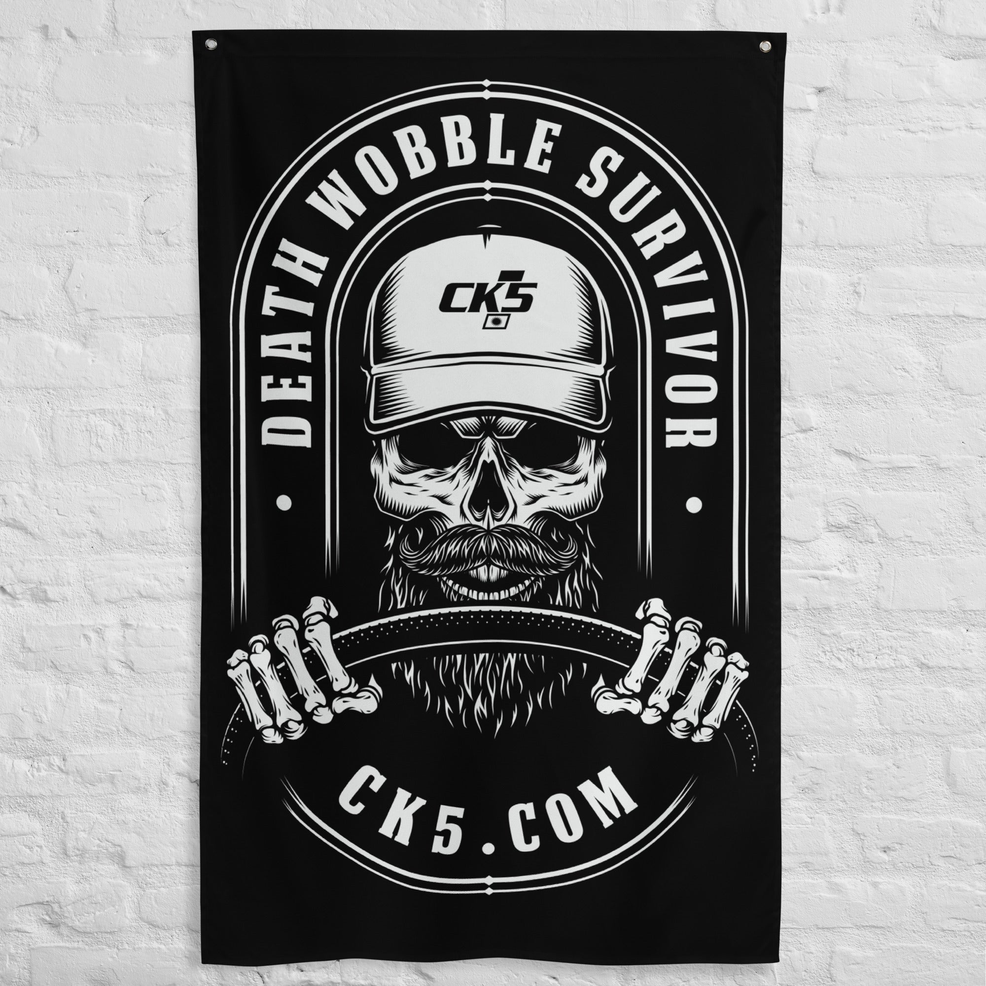Death Wobble Survivor Wall Flag