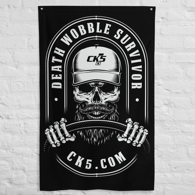 Death Wobble Survivor Wall Flag