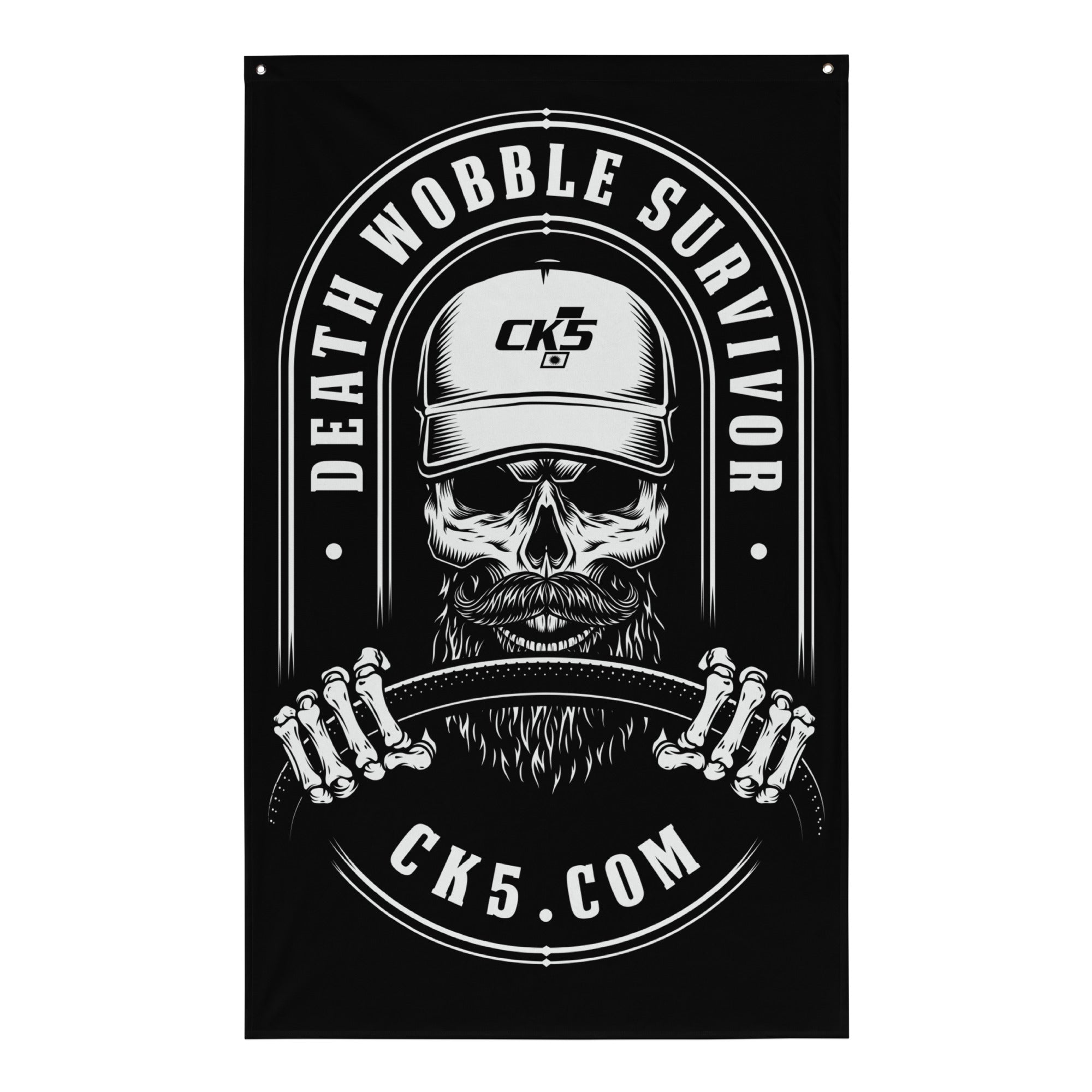 Death Wobble Survivor Wall Flag