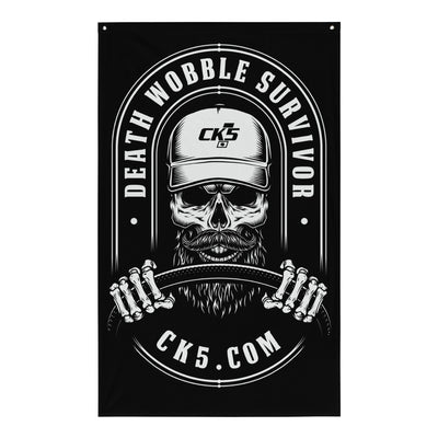 Death Wobble Survivor Wall Flag