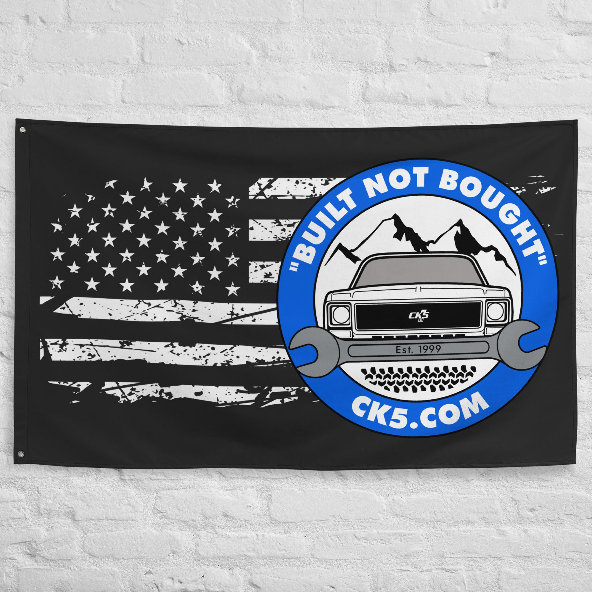 CK5 Wrench Horizontal Wall Flag