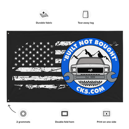 CK5 Wrench Horizontal Wall Flag