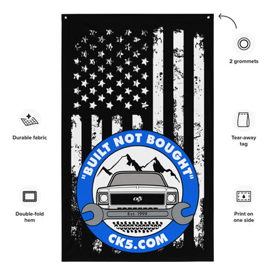 CK5 Wrench Vertical Wall Flag