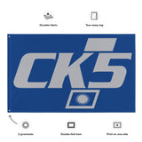 CK5 Badge Horizontal Wall Flag