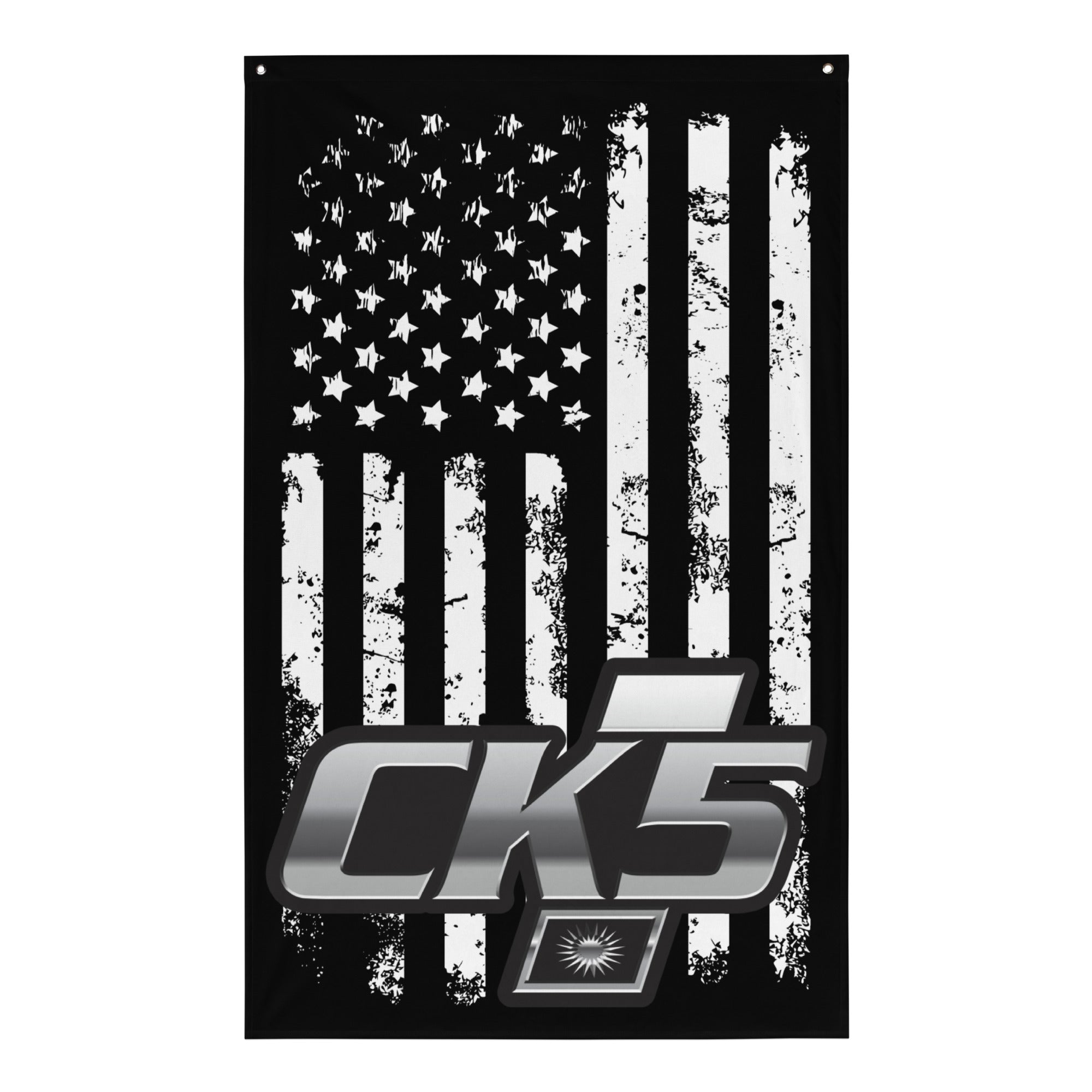 CK5 Badge Vertical Wall Flag