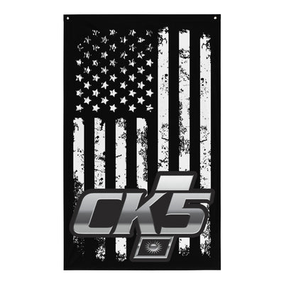 CK5 Badge Vertical Wall Flag