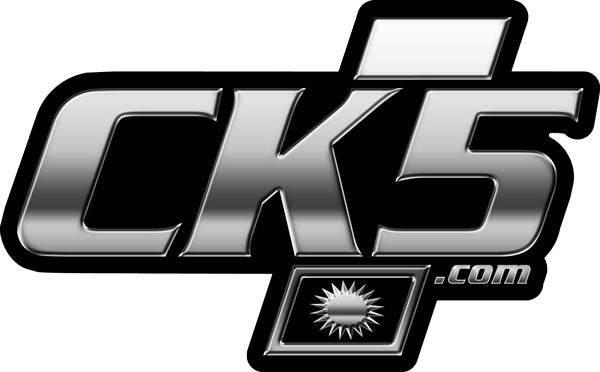 CK5 Printed Badge Logo Sticker