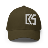 CK5 3D Puff Embroidered Edge Structured Twill Cap