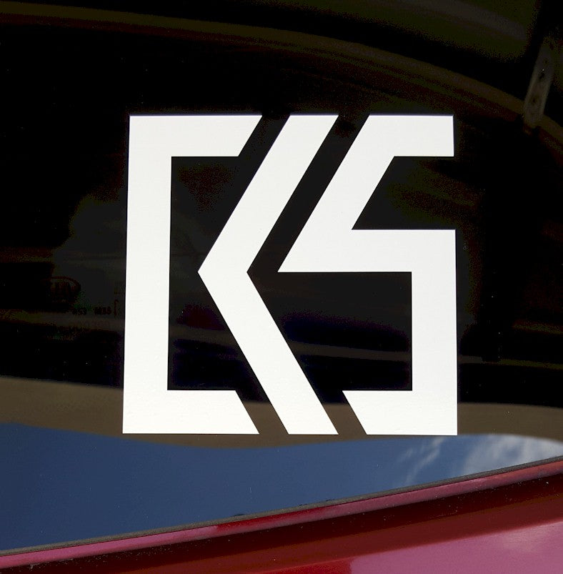 CK5 Cut Vinyl Edge Logo Sticker