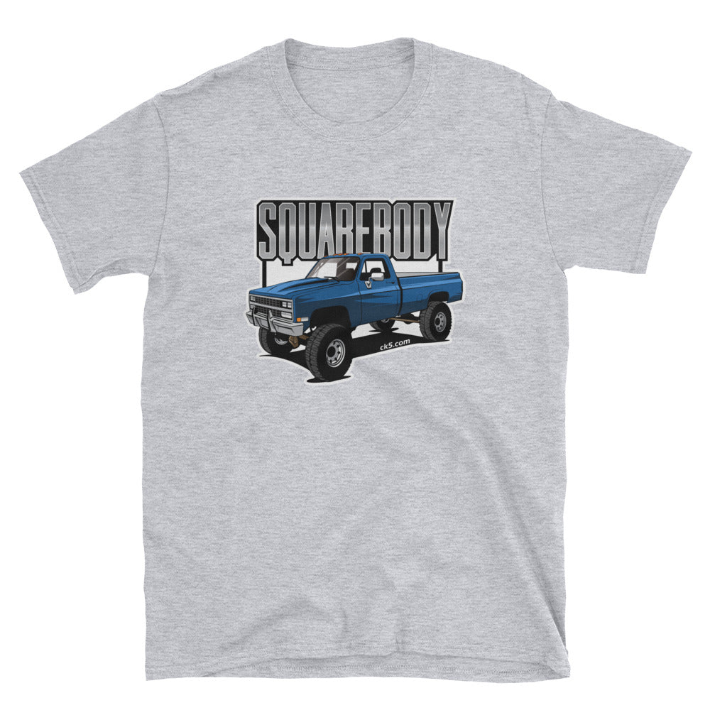 CK5 Squarebody Chevy K30 Truck T-Shirt Sport Grey