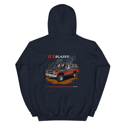 CK5 1989-91 K5 Blazer Hooded Sweatshirt (two sided design)