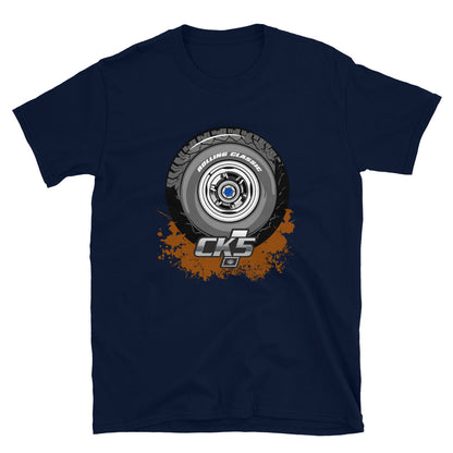 Rolling Classic Dog Dish Hubcap T-Shirt
