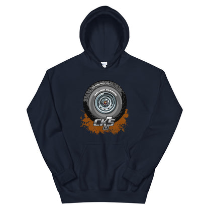 Rolling Classic Rally Wheel Hooded Sweatshirt