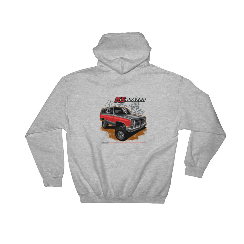 CK5 1983-88 K5 Blazer Hooded Sweatshirt (two sided design)