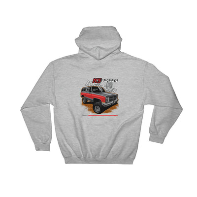 CK5 1983-88 K5 Blazer Hooded Sweatshirt (two sided design)