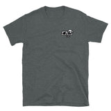 Rolling Classic Rally Wheel T-Shirt (two sided design)