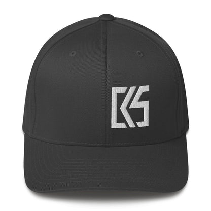 CK5 3D Puff Embroidered Edge Structured Twill Cap