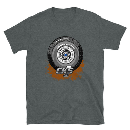 Rolling Classic Dog Dish Hubcap T-Shirt