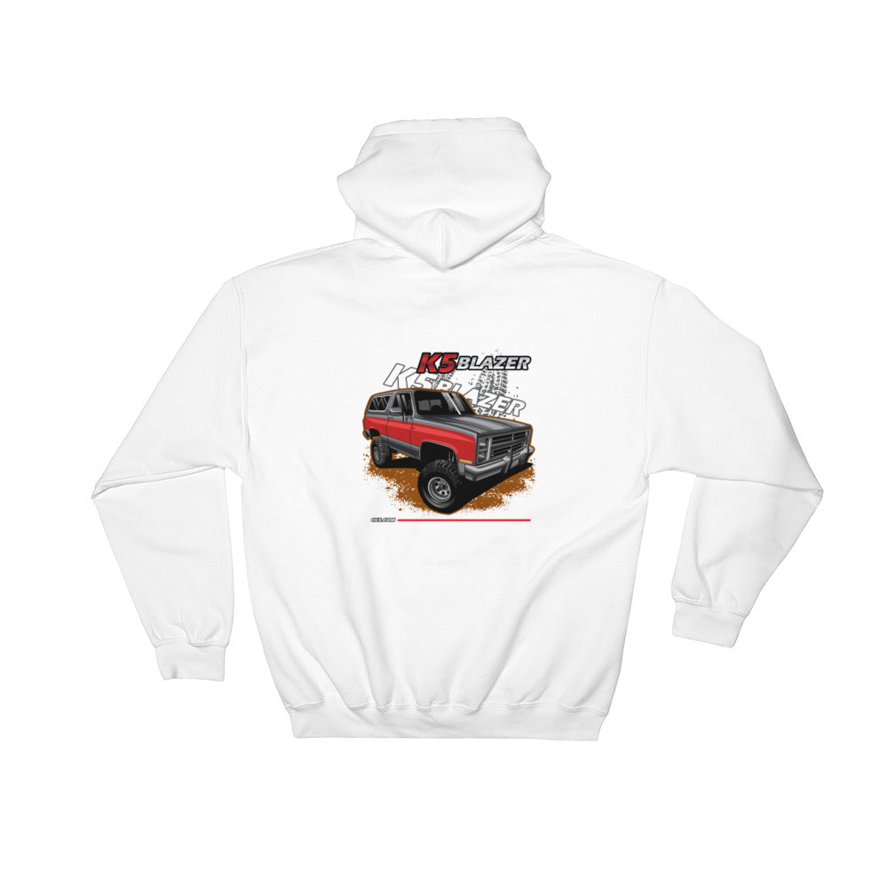 CK5 1983-88 K5 Blazer Hooded Sweatshirt (two sided design)