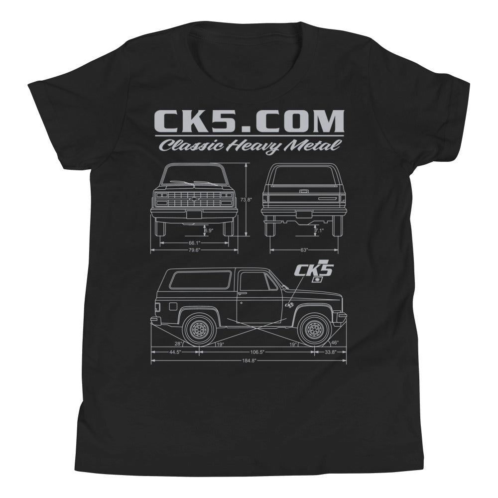 CK5 Blueprint Youth T-Shirt