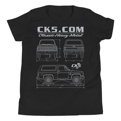 CK5 Blueprint Youth T-Shirt