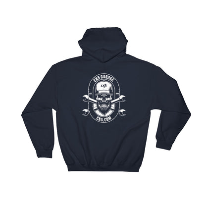 CK5 GARAGE Hooded Sweatshirt (two sided design)