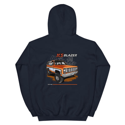 CK5 1973-79 K5 Blazer Hooded Sweatshirt (two sided design)