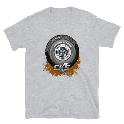 Rolling Classic Dog Dish Hubcap T-Shirt