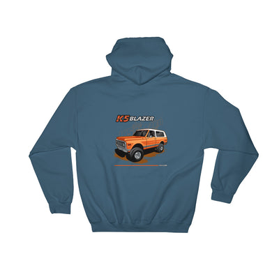 CK5 1971-72 K5 Blazer Hooded Sweatshirt (two sided design)