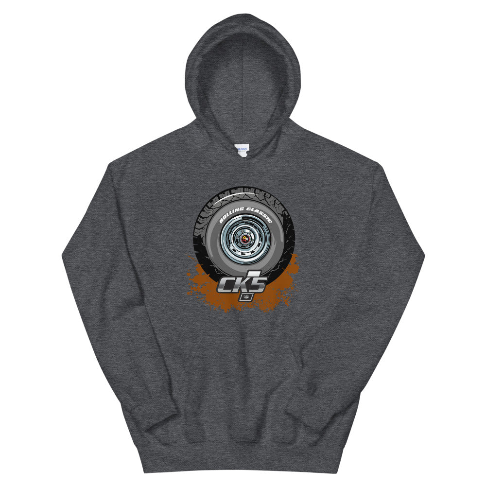 Rolling Classic Rally Wheel Hooded Sweatshirt